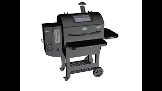 GMG Prime Plus pellet grill showcasing advanced features like WiFi Smart Control, precise temperature settings, and a rotisserie option, ideal for versatile backyard grilling.